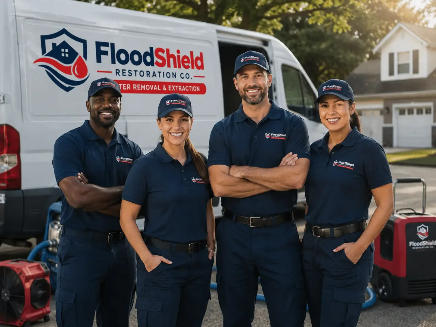 Flood Damage Restoration company in Nathalie, VA